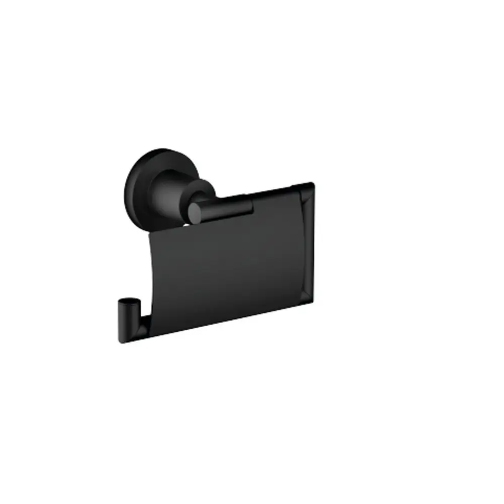 Dornbracht-TARA.-Papierrollenhalter-Ausladung 77mm-schwarz matt, 83510892-33 Galeriebild 1
